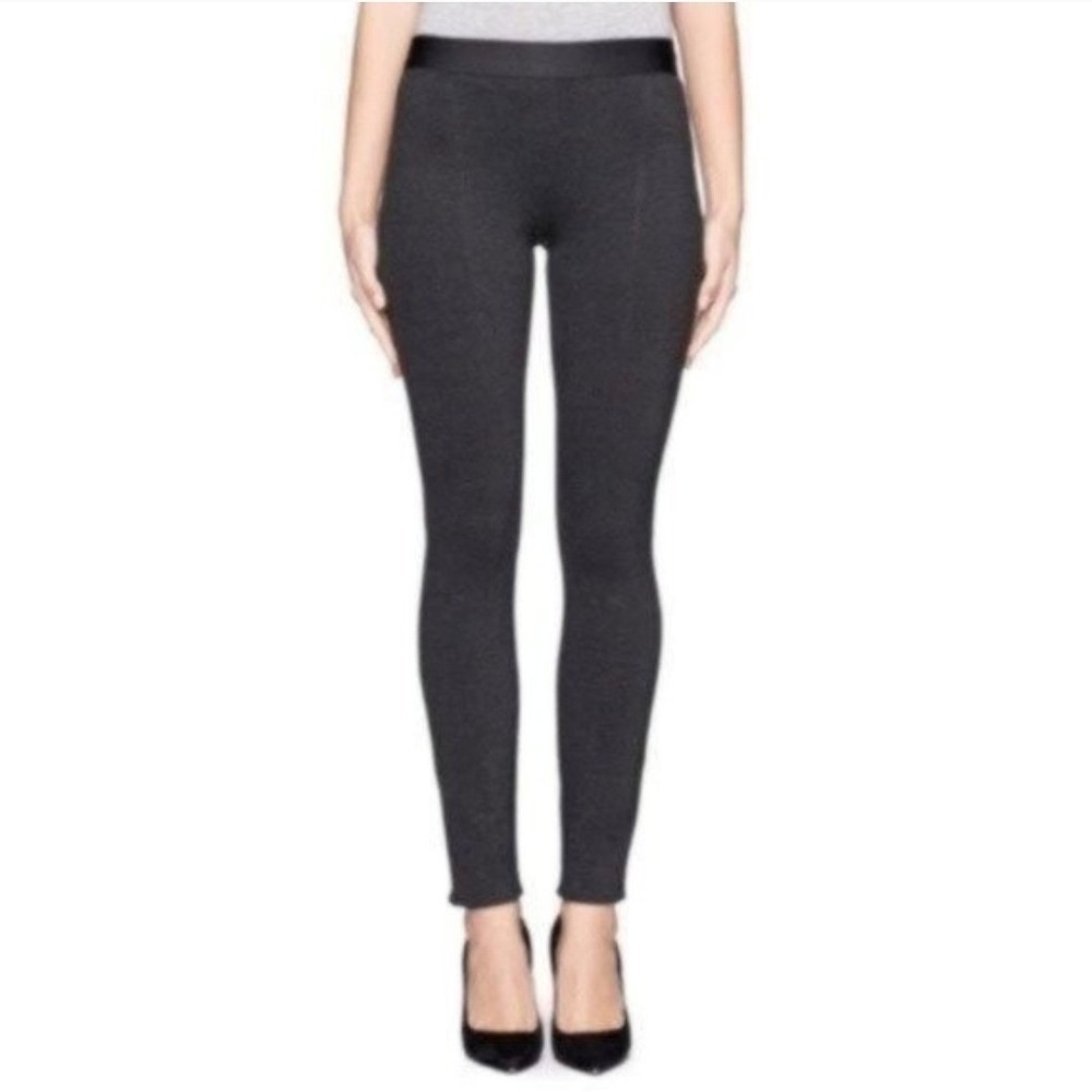 J. Crew NWT -199 Pixie Ponte Pants Charcoal Grey Slim Leg Back Zip 31090 Size 10